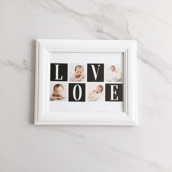 LOVE Framed Print