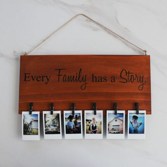 Every Family Wooden Sign