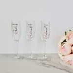 Bridesmaid | Wedding Glass