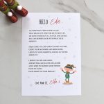 Personalised Elf Arrival Letter