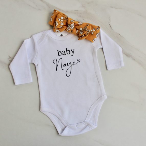 Baby Last Name Bodysuit