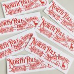 North Pole Label