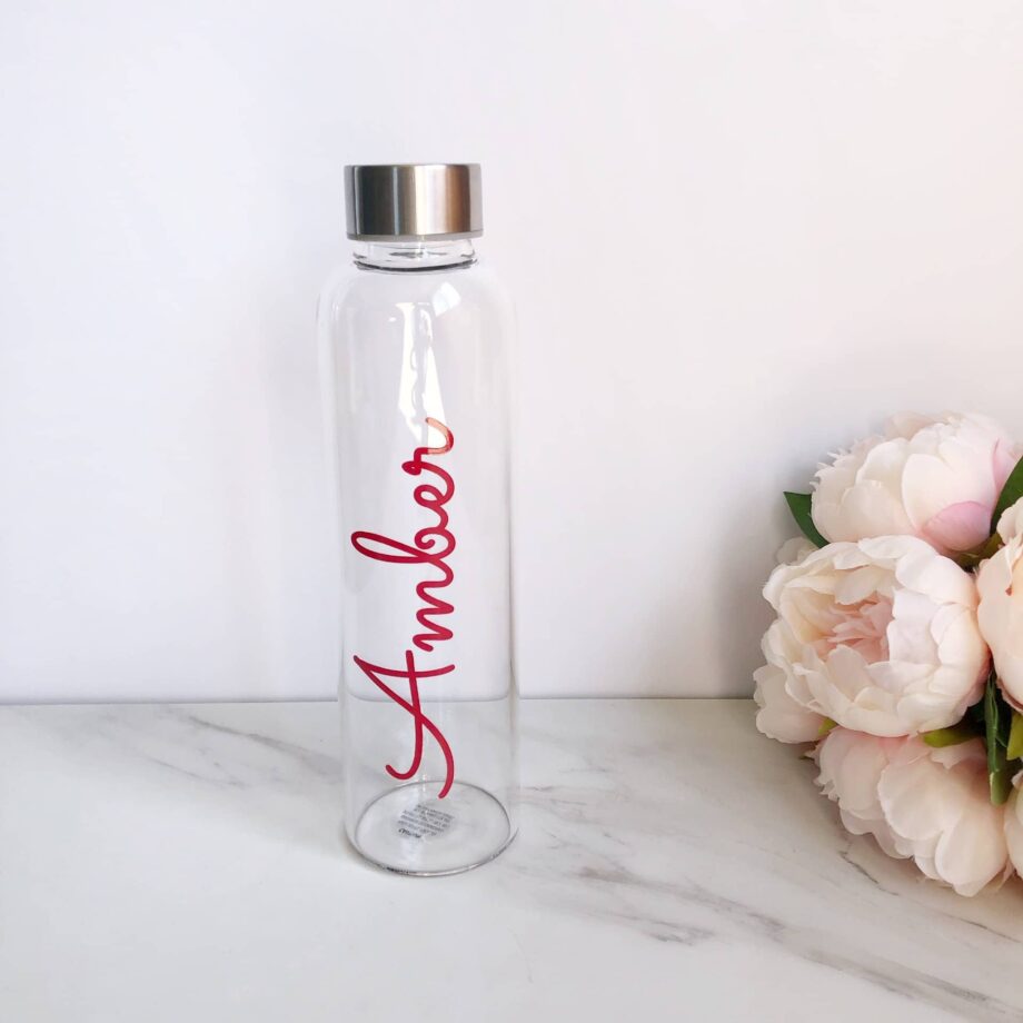 Amber - Glass Drink Bottle