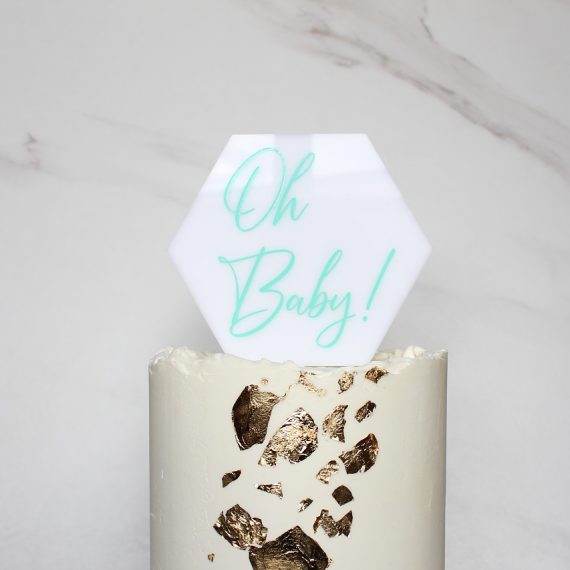 Oh Baby | Cake Topper