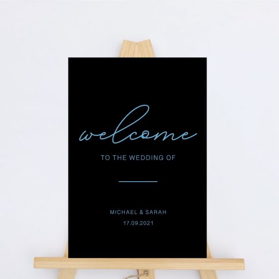 Welcome Sign - Sarah Style