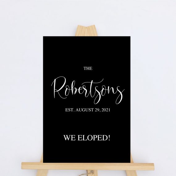 Welcome Sign - Robertsons Style