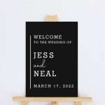 Welcome Sign - Jess Style