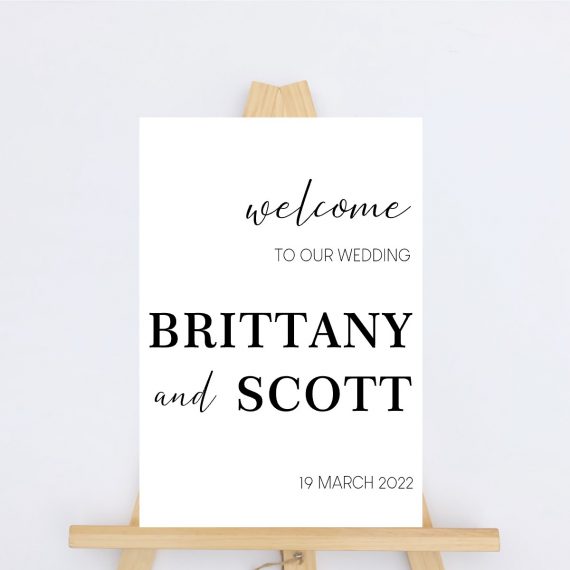 Welcome Sign - Brittany Style