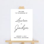 Welcome Sign - Lauren Style