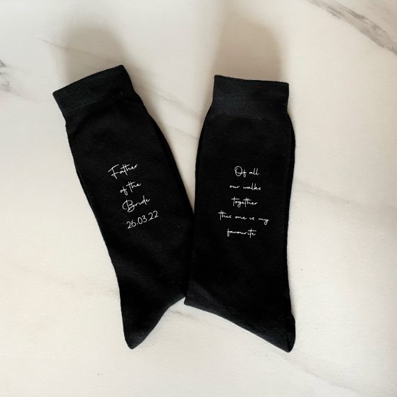 Father of The Bride Socks