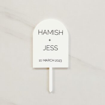 Hamish Style | Cake Topper