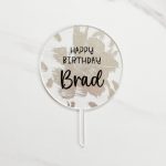 Brad Style | Cake Topper