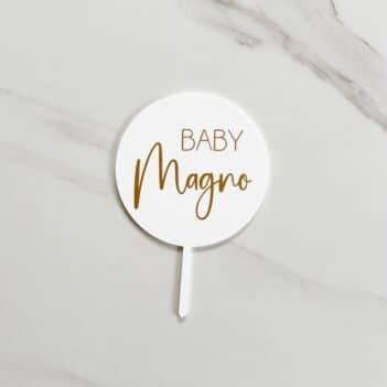 Baby Style | Cake Topper