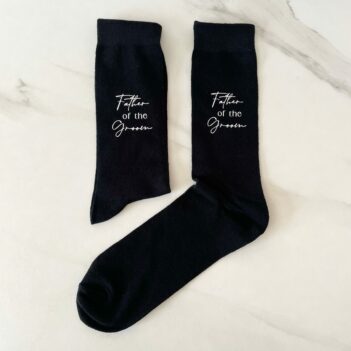 Father of Groom Socks 1 - Wedding Socks