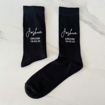 Joshua - Wedding Socks