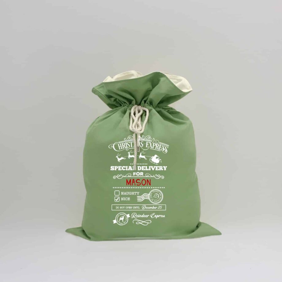 Christmas Express Santa Sack