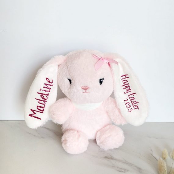 Personalised Bunny Pink