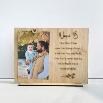Quote Bamboo Frame