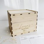 Bamboo Recipe Card Box