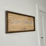 Wooden Frame 3d Name Sign