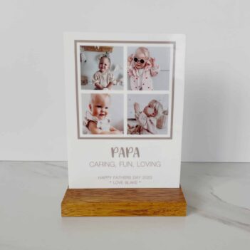 4 Photo Display Stand