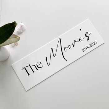 Melissa Style | Head Table Sign
