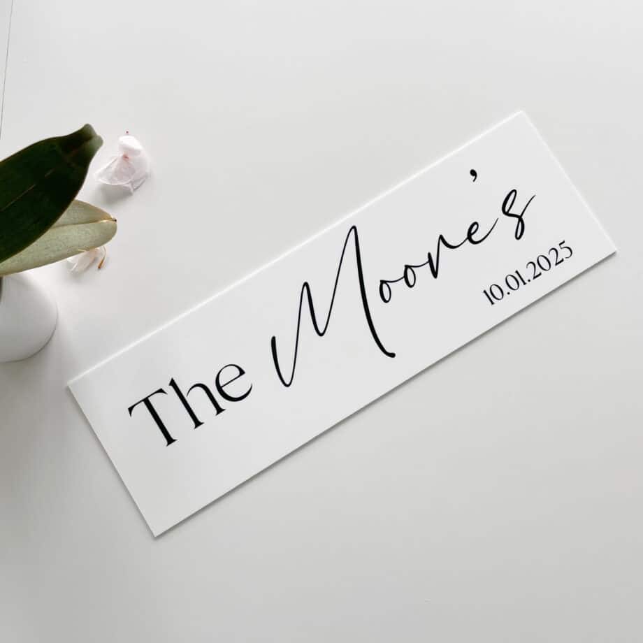 Melissa Style | Head Table Sign