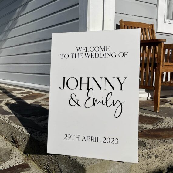 Welcome Sign | Emily Design