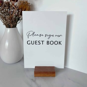 Guestbook Sign - Bella Style