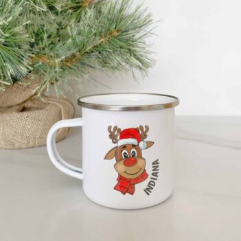 Reindeer Stainless Mug