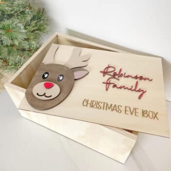 Reindeer Christmas Box