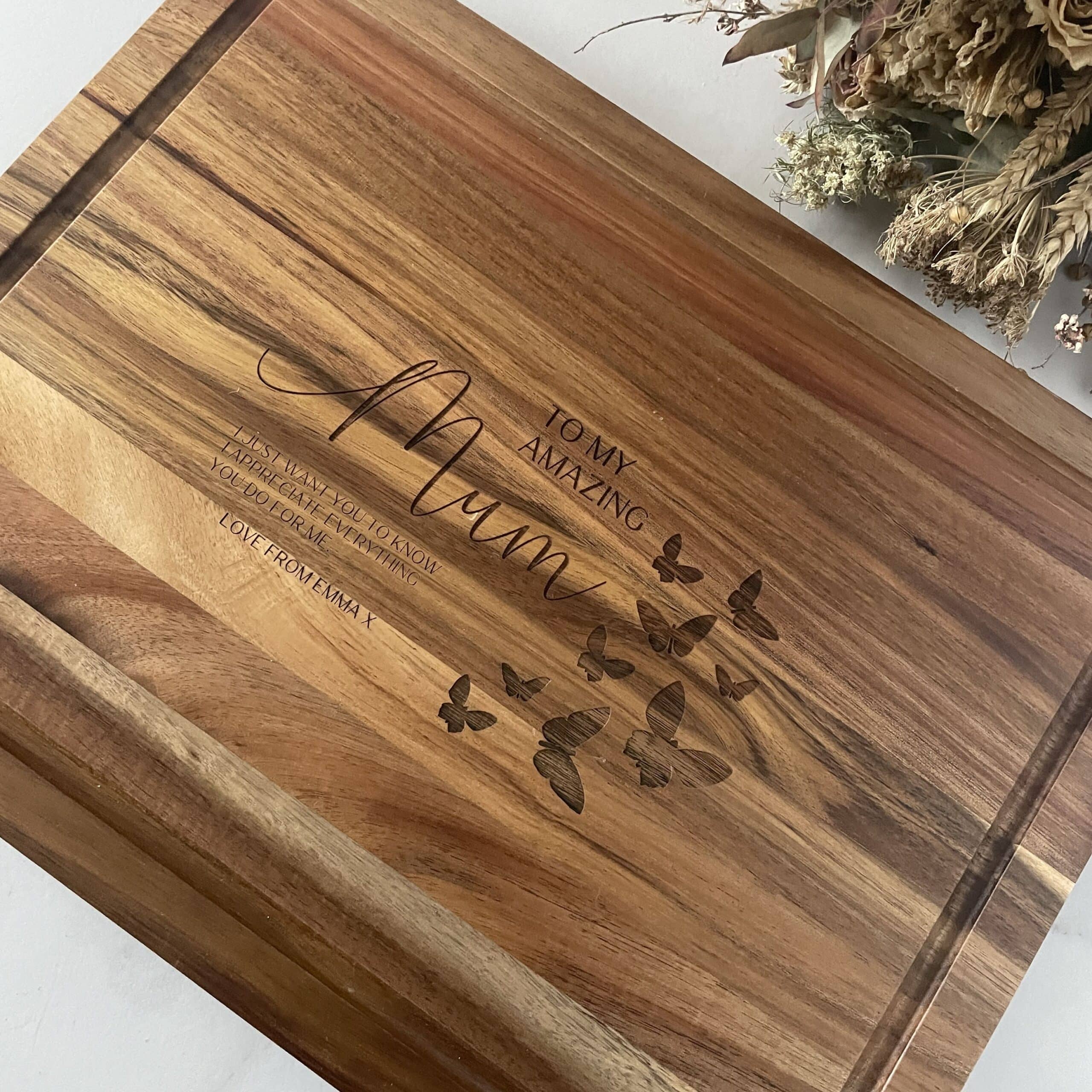 Custom Design | Engraved Cutting Board