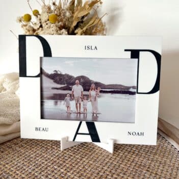 DAD Engraved Frame