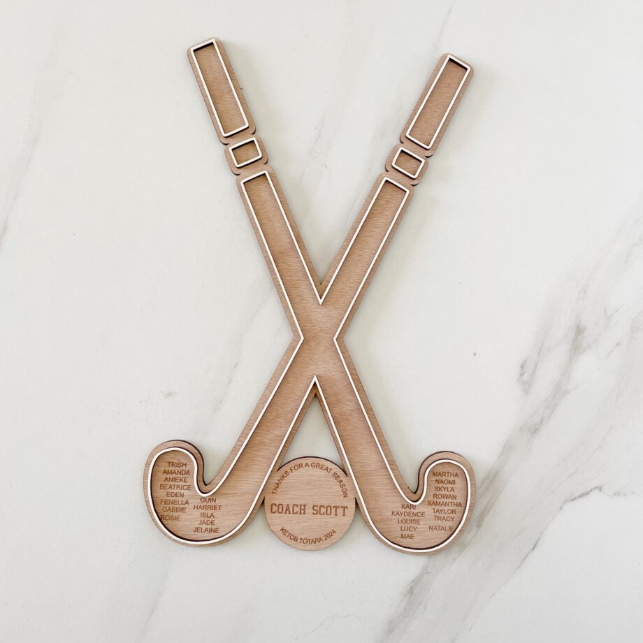Hockey Coach Display