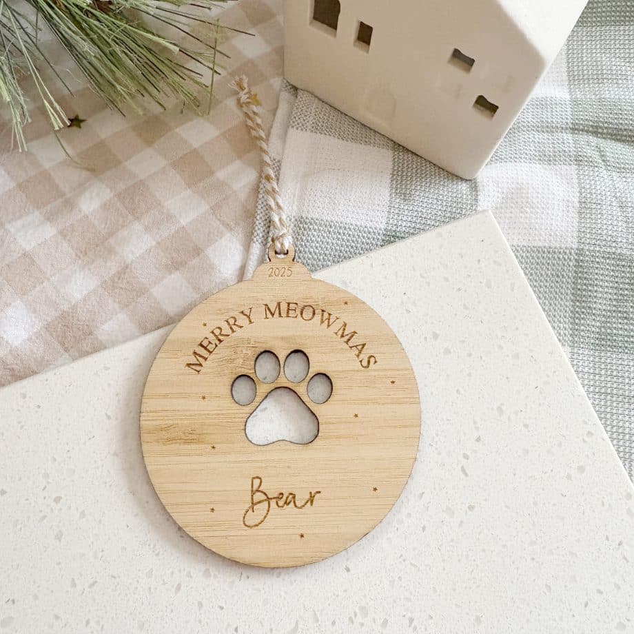 Cat Paw Cutout |  Decoration