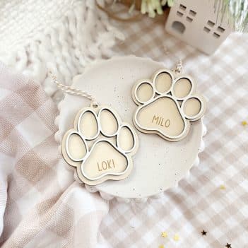 Paw Print Outline |  Decoration