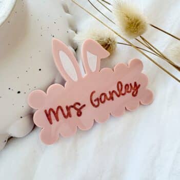 Bunny Ear Name Badge