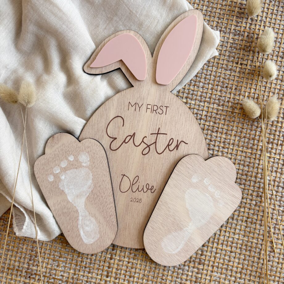 Baby Footprint Bunny