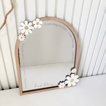 Daisy | Personalised Affirmation Mirror