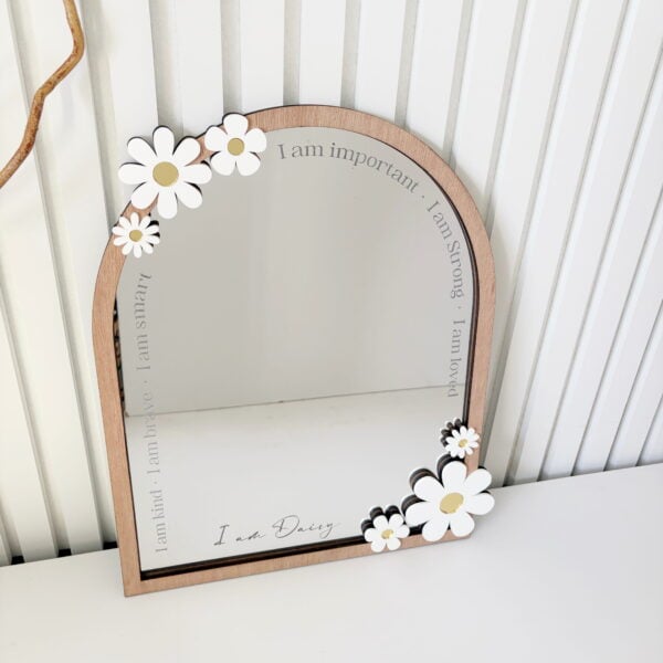 Daisy | Personalised Affirmation Mirror