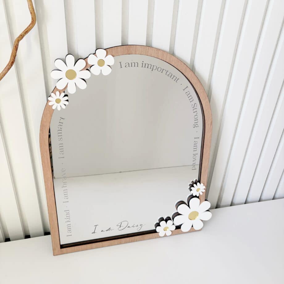 Daisy | Personalised Affirmation Mirror