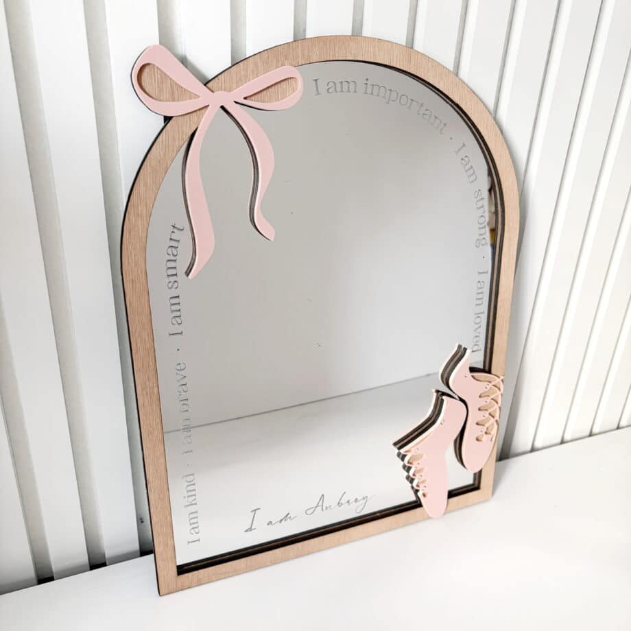 Custom Design | Personalised Affirmation Mirror