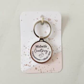 Midwife Circle Keyring