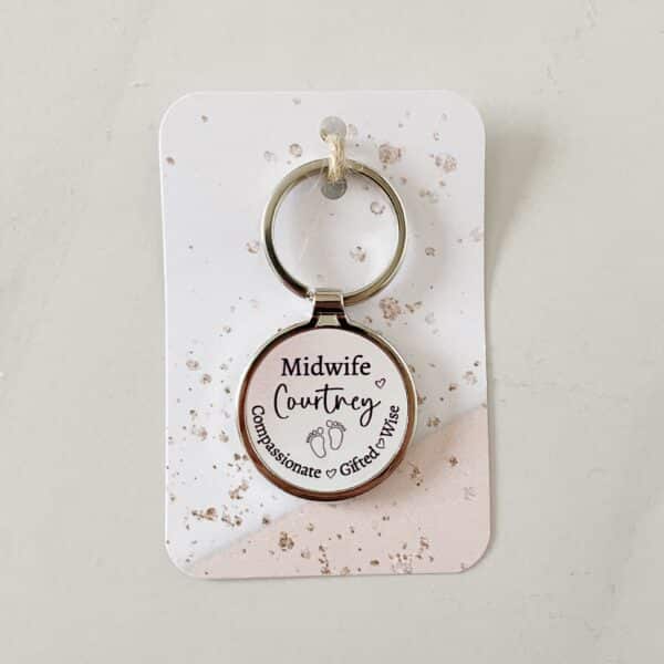 Midwife Circle Keyring