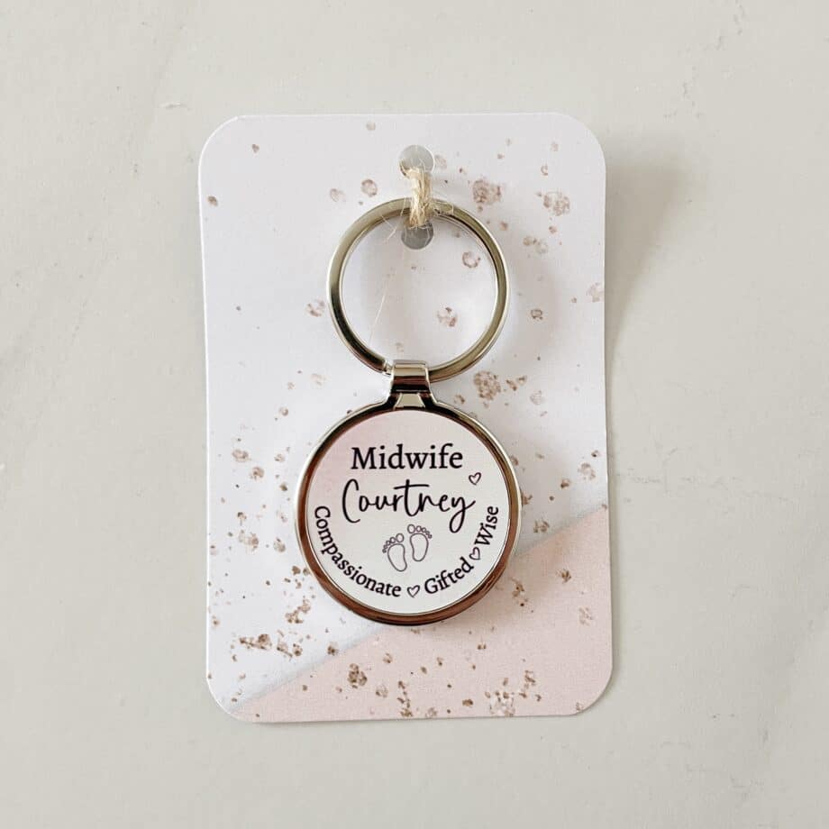 Midwife Circle Keyring