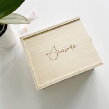 Script | Wooden Gift Box