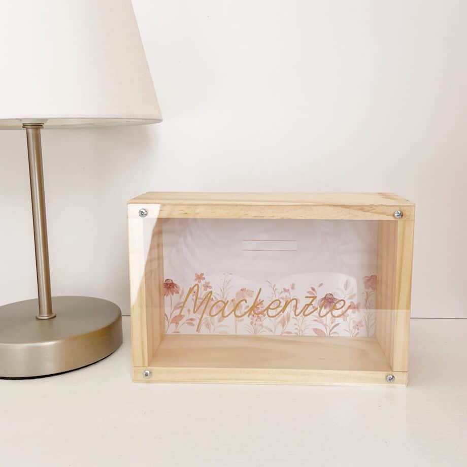 Money Box - Floral