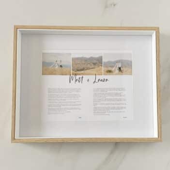Wedding Vows Print | Laura Style