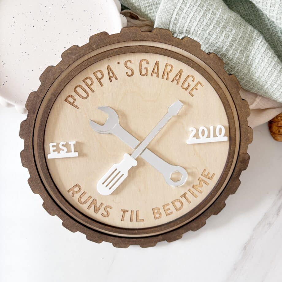 SPANNER GARAGE Sign