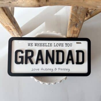 Number plate  Sign